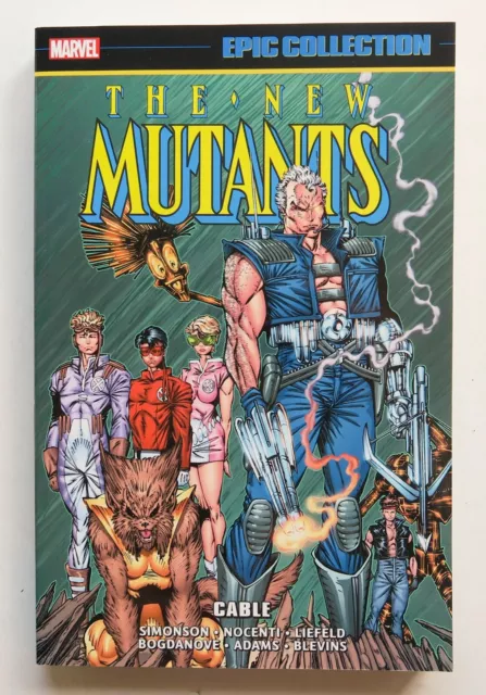 New Mutants Cable Marvel Epic Collection Graphic Novel Comic Book