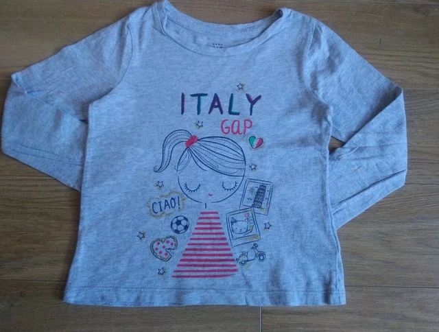 Girls Long Sleeved Tops Bundle (Next, GAP,  Primark and Lupilu - Age 4 Years 3