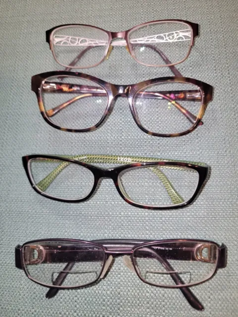 Women's Eyeglass Frames LOT Christian DIOR Anne Klein IZOD Wittnauer Eyeglasses