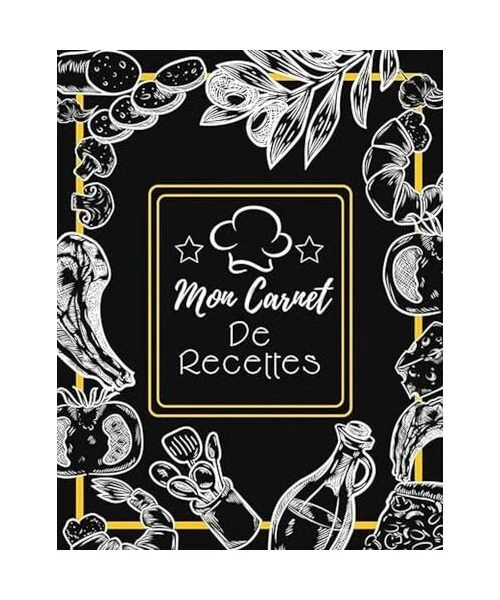 Mon Carnet De Recettes à Remplir