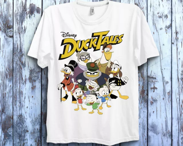 Disney DuckTales Group Shot Logo Unisex Adult T-shirt Kid Tee 392017