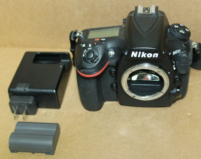 Nikon D810 36.3MP Digital SLR FX Full Frame Camera Body Black