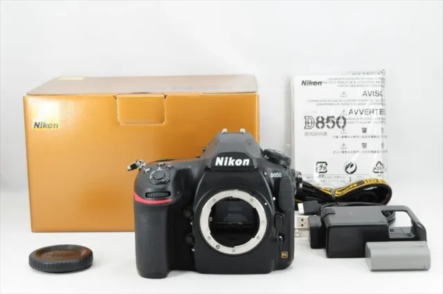 Nikon D850 Camera Body Shutter count 8950 Top Mint in Box From Japan #4447