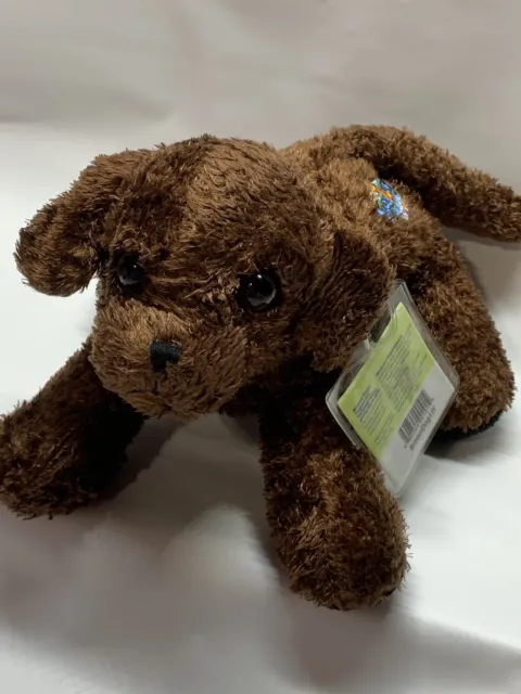 Kookeys Brown Puppy Plush Dog Unlock The Fun Sealed Damage Tag