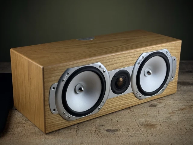 MONITOR AUDIO SILVER RS LCR Centre Speaker in Natural Oak Veneer Finish ...