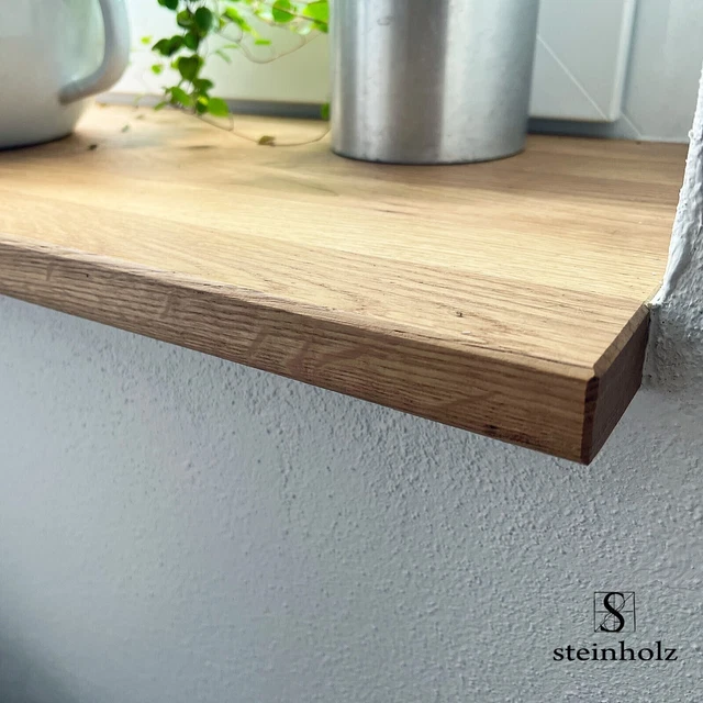 Banco finestra rovere selvatico davanzale legno massello casa di campagna oliata molte dimensioni