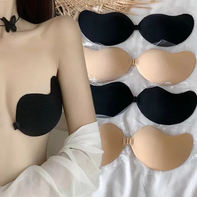 Silicone Bra Self Adhesive Push Up Strapless Invisible Pasties