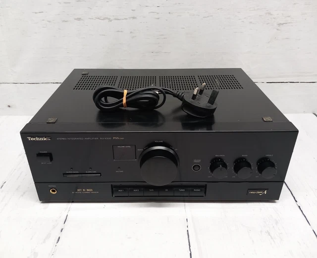TECHNICS STEREO AMPLIFIER SU-X320 Japan 1980s Stack System Unit ...