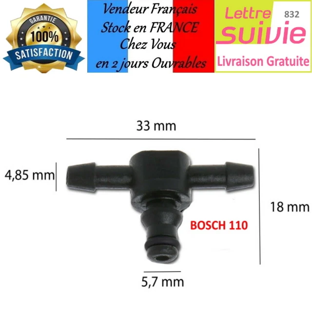 Connecteur en L – Retour injecteur gasoil pour injecteurs Denso