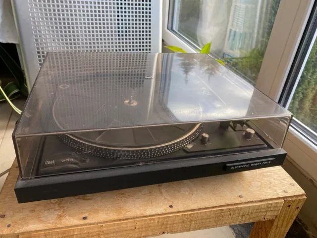 Turntable Dual CS 704 vintage retro hi-fi audio vinyl record player 3