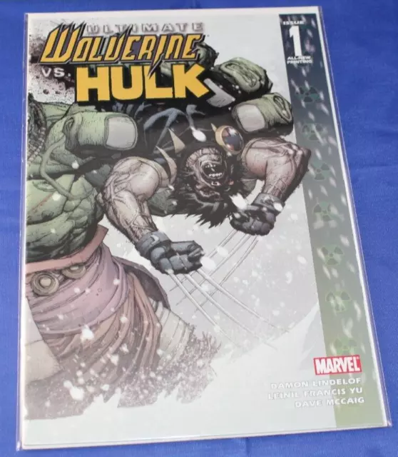 Ultimate Wolverine vs Hulk #1 All New Printing Marvel Comics 2006 8.5 VF+