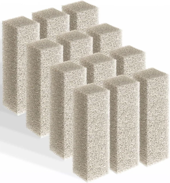 12 Count Ammonia Reducer Filter Pads for Aqueon Quietflow LED PRO Aquarium Power