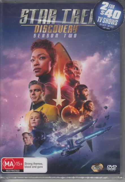 Star Trek Discovery season 2 DVD Region 4 brand new & sealed