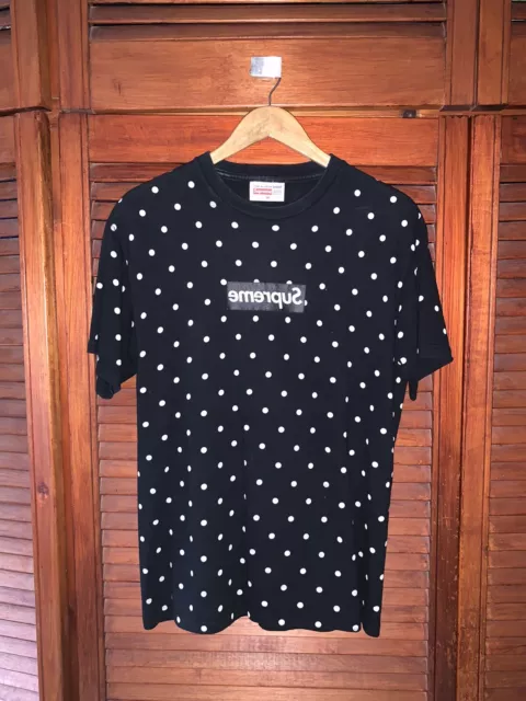 Supreme polka dot deals box logo tee