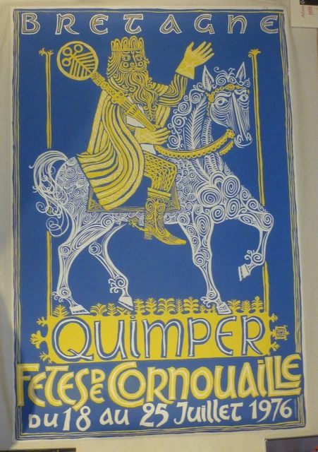 Grand Hôtel de Cornouailles - Concarneau - vers 1913 - Affiche publicitaire