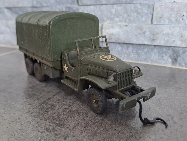 Super Dinky GMC CCKW353 – Miniature Ancienne – État D'occasion (voir Photo)