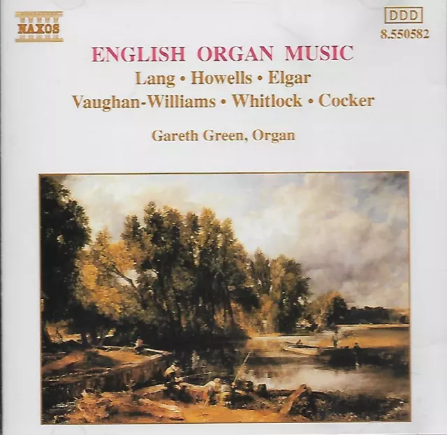 English Organ Music - Gareth Green, Organ of Chesterfield Parish Church CD