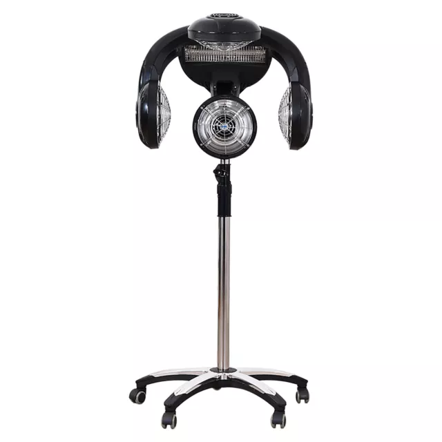 Temp Perm Color Heater Salon Professional Infared Lamp Hair Hood Dryer Processor