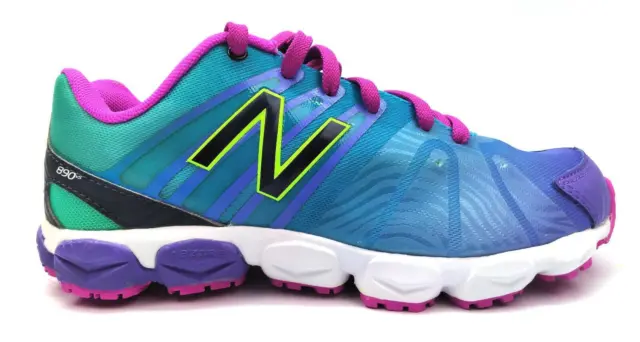 New Balance Big Kids Running Shoes Lace Up Round Toe Sneaker 8 - 12 Years