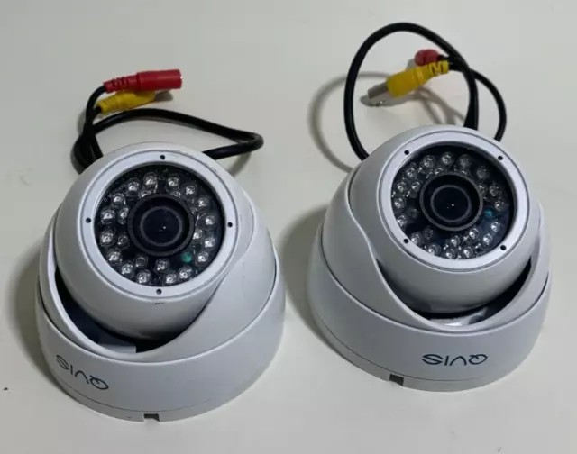 CCTV QVIS 3.5mm- Dome Adjustable internet Camara (x2) USED