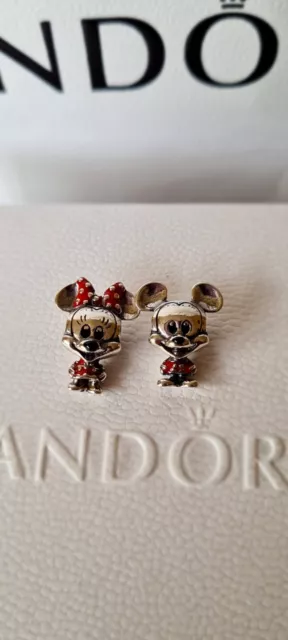 Pandora Disney Park Mickey &Minnie S925