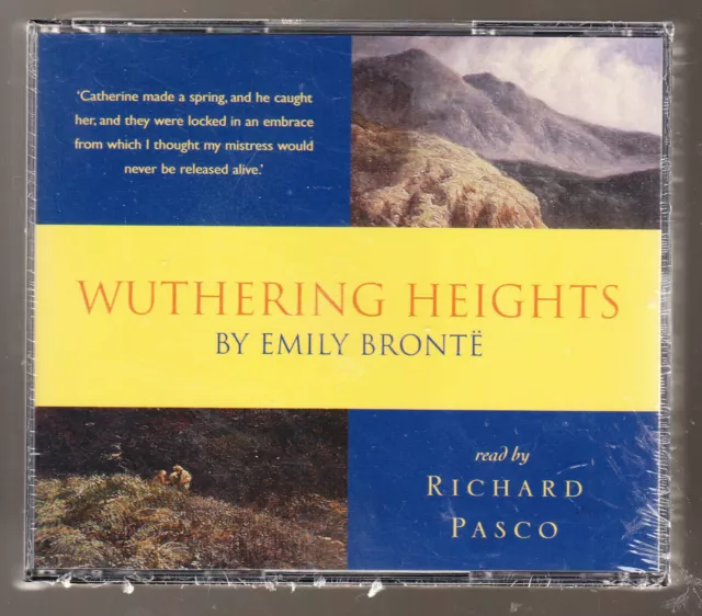 Wuthering Heights by Emily Bronte (Audio CD, 2007) - NEW & SEALED 3 CD SET