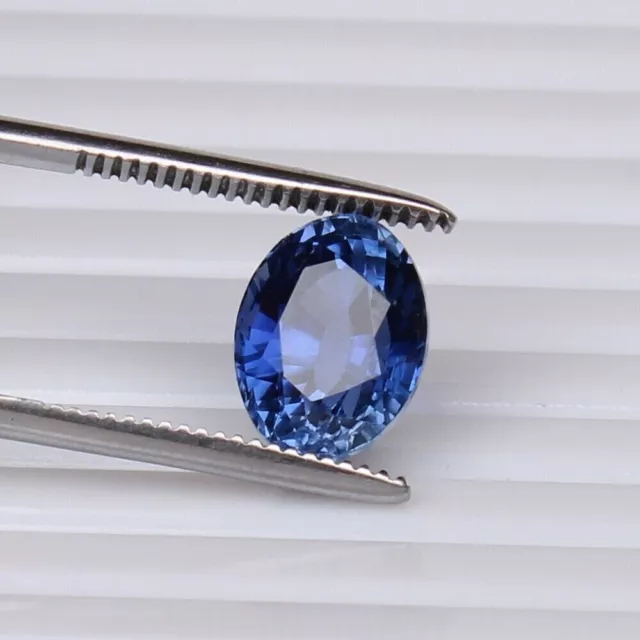 Blue Sapphire _ Stunning 4.80 Cts. Natural Ceylon Oval Shape Loose Gemstone