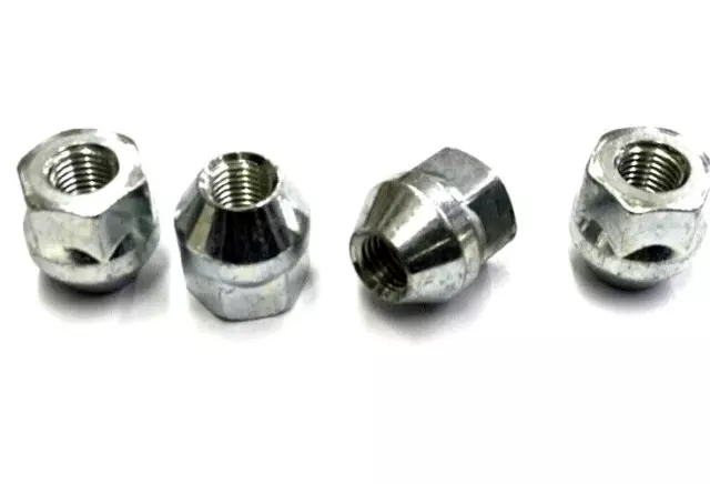 For Nissan Wheel Nut M12 X 1.25 21Hex Micra Juke Almera Qashqai Note Quality X 4