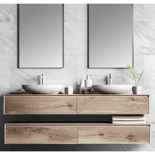 Grosfillex 11 x piastrelle da parete pannelli da parete decorazione pannelli da parete Gx Wall + marmo 30 x 60 cm