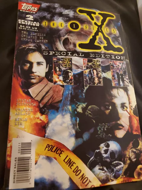 X-Files Annual #2 1995 Comic Book Topps Comics Special Edition
