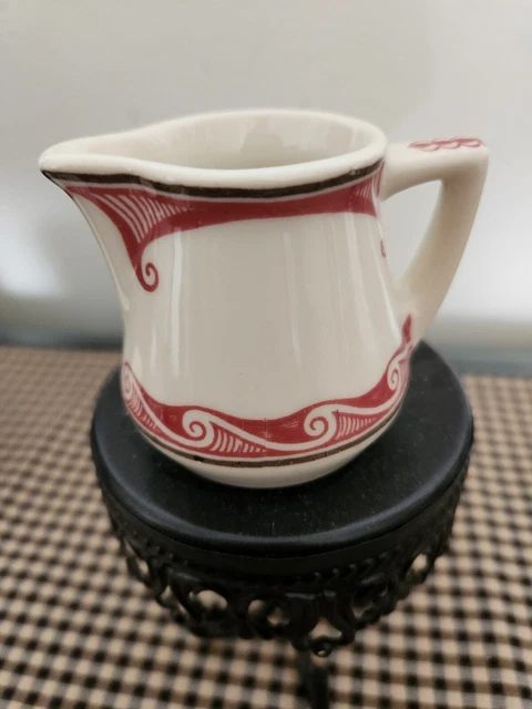Beautiful Santa Fe Railroad Mimbreno China Creamer