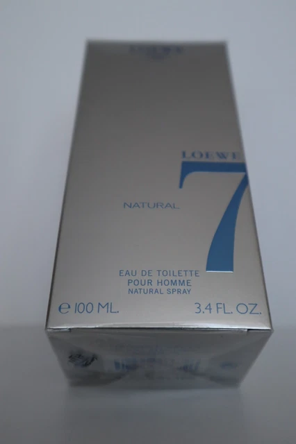 7 Natural Loewe 100 ml Eau de Toilette pour homme spray new in sealed box !