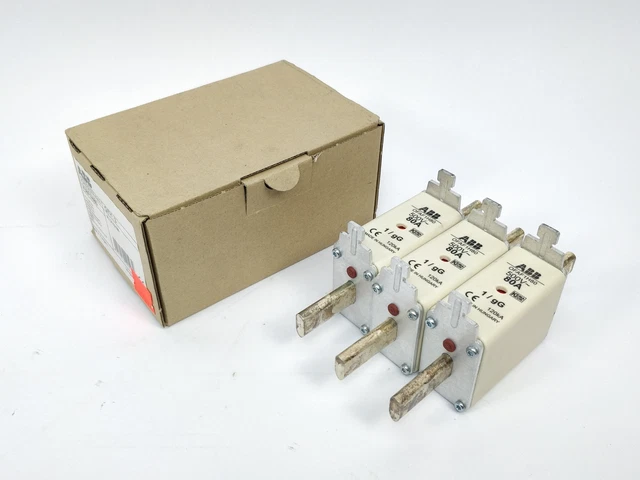ABB 1SCA022627R4060 OFAF1H80 Fusible 500V 80A 3pcs