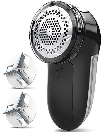 Fabric Lint Shaver - Fuzz Remover, AC120V Electric Sweater Shaver (Battery Op...