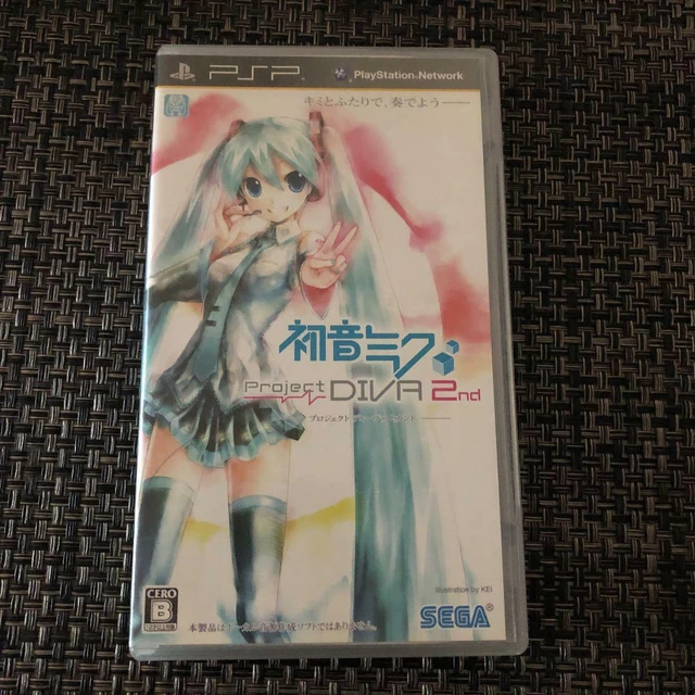 PSP Hatsune Miku PROJECT DIVA 2ND Okaidokuban 4974365900533 From Japan