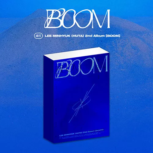 LEE MINHYUK HUTA BTOB 2nd Album [BOOM] CD+P.Book+2p P.Card+B.Mark+Sticker+S.Doll