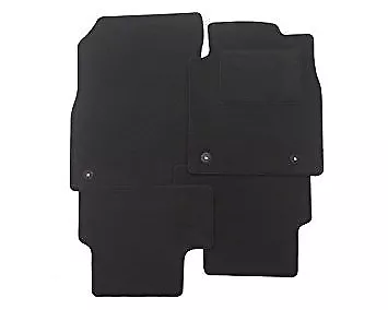 Fully Tailored Car Floor Mats - FIAT 500 (2012 on) Carpet Rubber + CLIPS