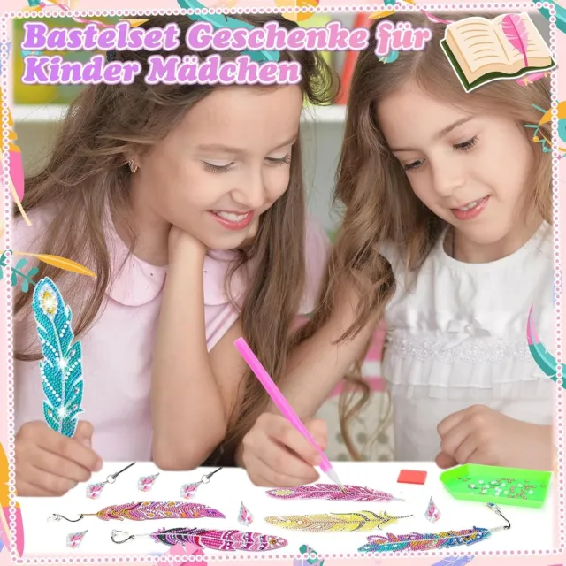 💎Diamond Painting Kinder Basteln Geschenk Mädchen 6 Jahre Geburtstagsgeschenk💎