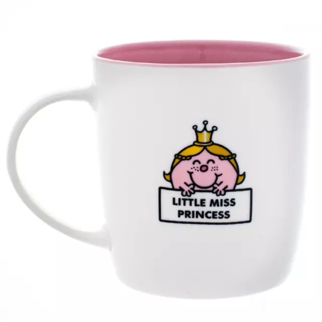 Mr Men Little Miss Princess Today I Feel Like A Princess White Mug Bone China 2