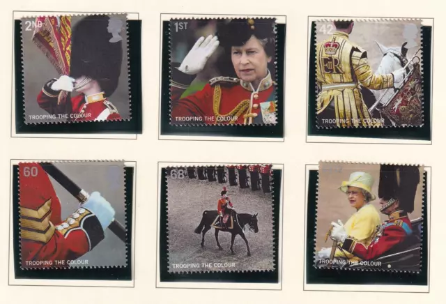 Gb The Trooping Of The Colour Vf-Mnh Set Po Fresh And Cheap