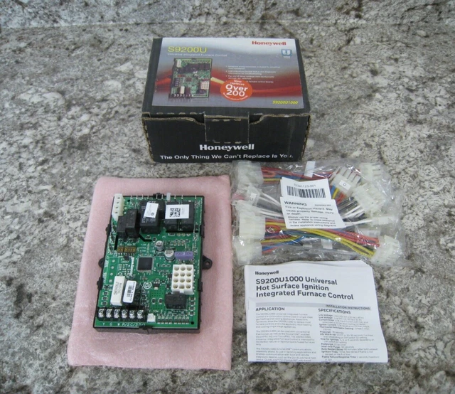 New Honeywell S9200U1000 Universal Integrated Furnace Control Circuit Board