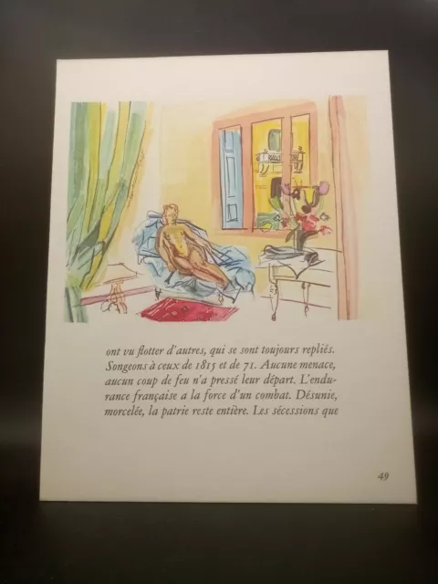 Dorgelès - Vacances forcées, illustrations de Raoul Dufy