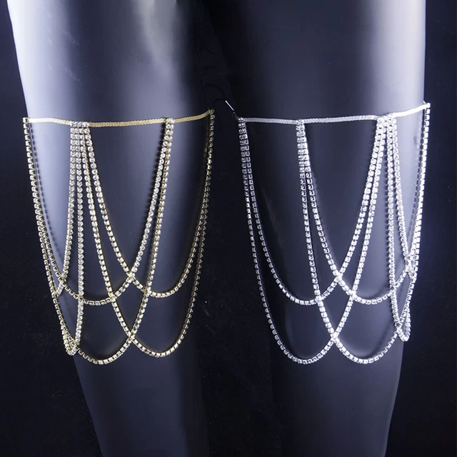 Thigh Jewelry Shiny Bright Luster Fashion Appearance Sexy Leg Chain Women