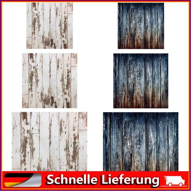 De colección Tablones de Madera Fotografía Fondo Impermeable Paño Foto Decoración
