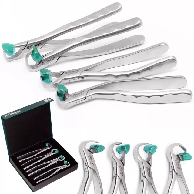 NYGEARZ Dental Extracting Forceps Atraumatic Surgical Tooth Extraction Tools Set