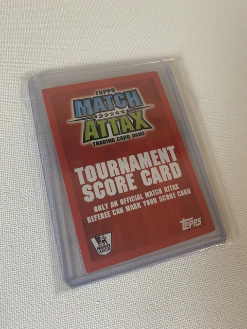 Match Attaxx Rarest Card TOPPS MATCH ATTAX 2007/08 07/08 Tournament Score Card VERY RARE £75.00 ...