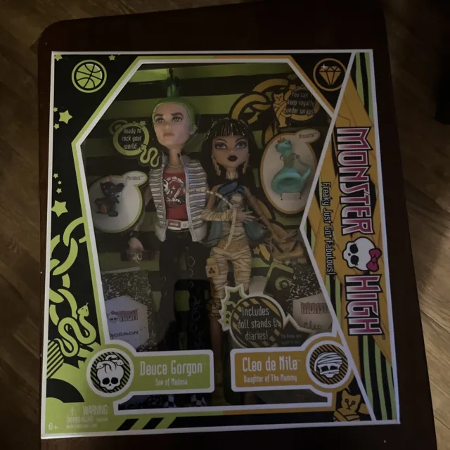 Deuce Gorgon And Cleo De Nile Monster high doll First Wave