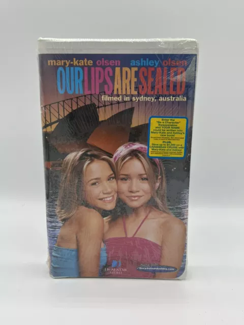 Our Lips Are Sealed 2000 Full Movie 2000 MOVIE: OUR Lips Are Sealed, Olsen Twins, WB Home Video, VHS Sealed