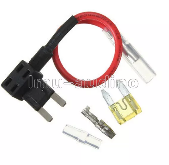 12V Small ACS Add A Circuit Piggy Back Pluggable Standard Blade Tap Fuse Holder