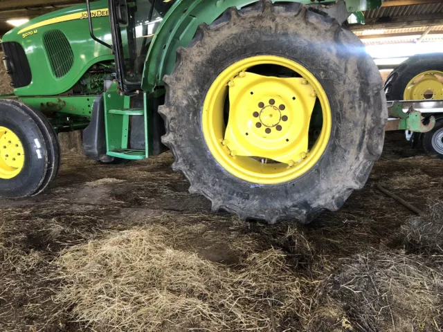 John Deere  540 X 30 Rear Wheels And Tyres Vgc Delivery Available 152mm Centres